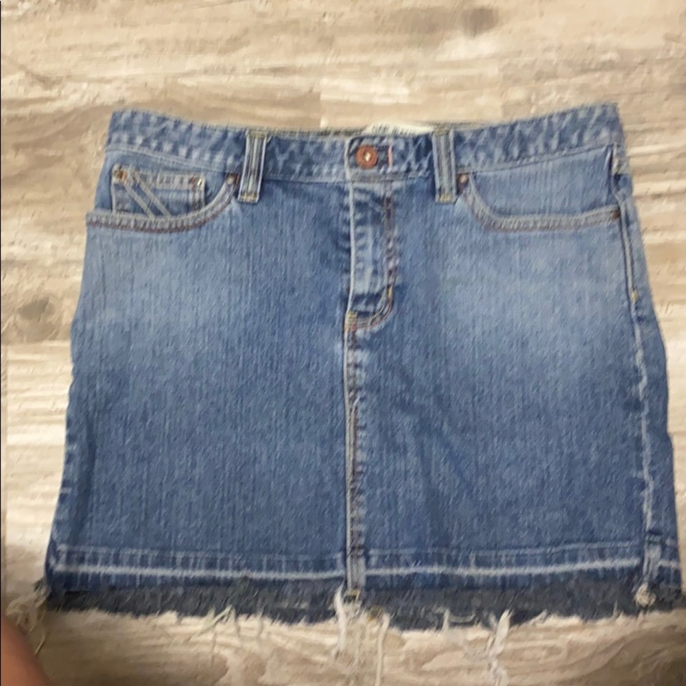 Gap jean stretch skirt